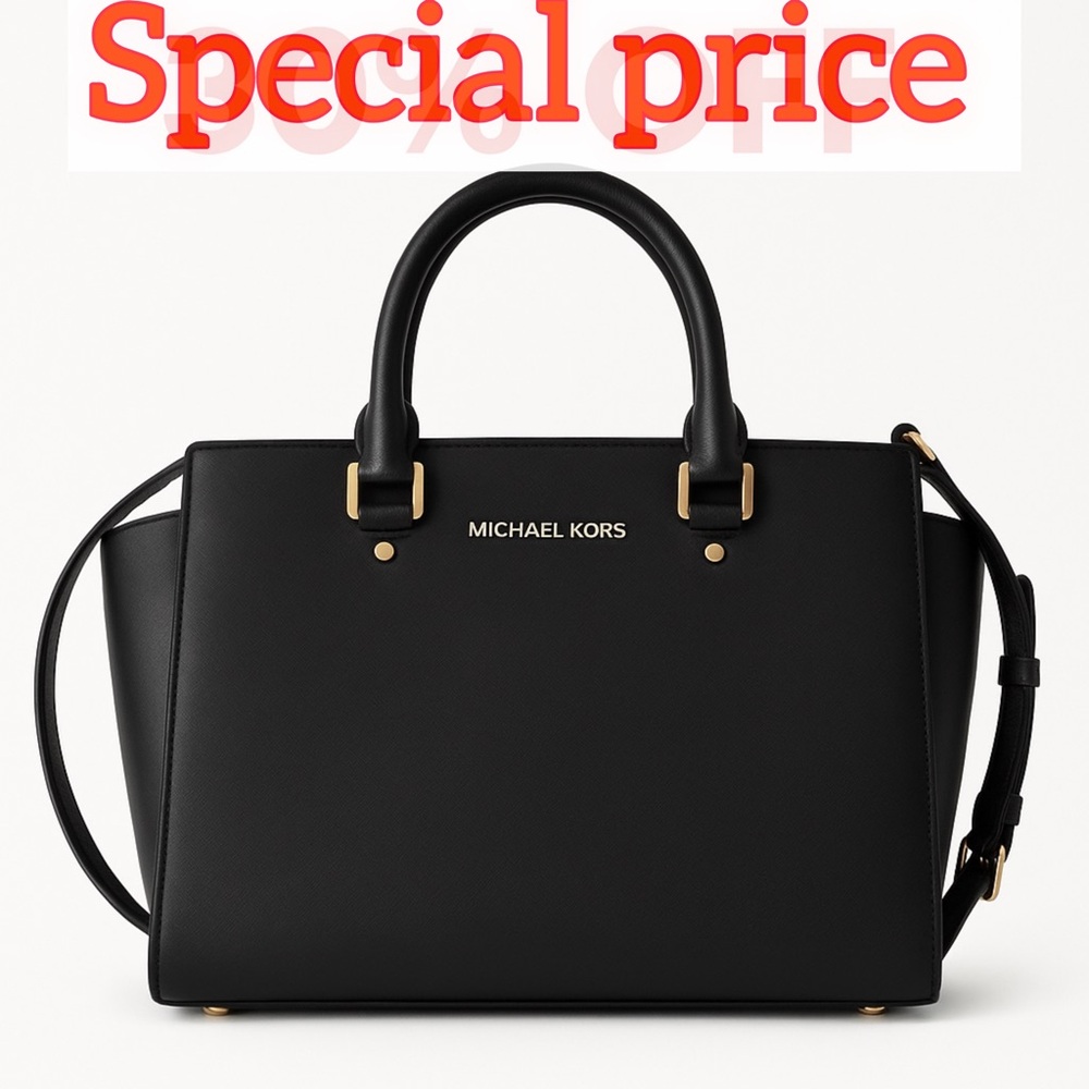 Michael Kors black bag, super clean, like new👌👌👌😍😍 - Picture 3 of 16